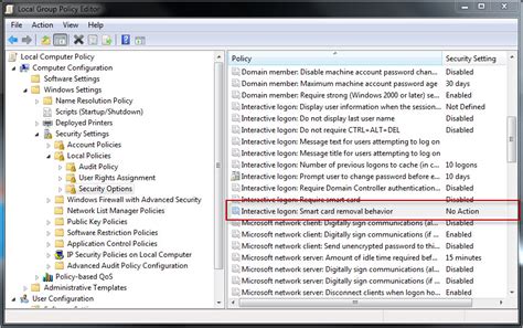 disable smart card logon server 2012 r2|Smart Card Group Policy and Registry Settings.